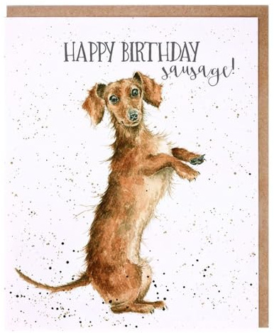 Wrendale Designs - 'Sausage' Card