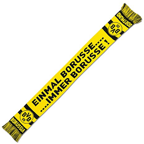 Borussia Dortmund BVB-Schal Einmal Borusse, immer Borusse