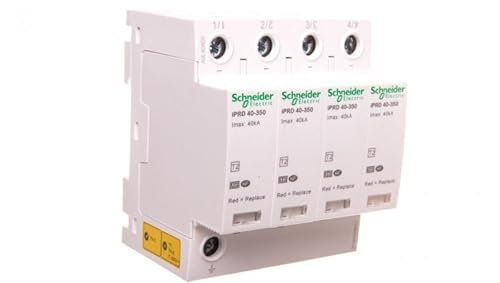 Schneider A9L40400 x IPRD40 Parafoudre modulaire 4P 350 V Blanc