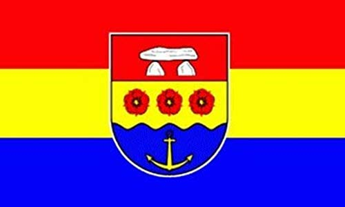 Emsland Fahne 90x150cm, Blau-Gelb-Rot, Patriotisch, Alle Gelegenheiten, Rechteckig, Wandmontage, Fahne