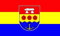 Emsland Fahne 90x150cm, Blau-Gelb-Rot, Patriotisch, Alle Gelegenheiten, Rechteckig, Wandmontage, Fahne