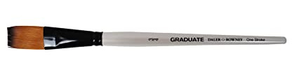 Daler-Rowney Graduate Acrylic/Oil Brush - One Stroke 3/4, Weiß
