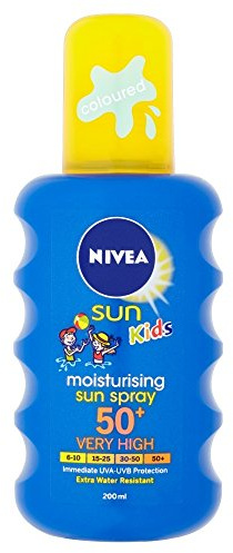Nivea Sun Kids Moisturising Sun Spray SPF 50+, 200ml