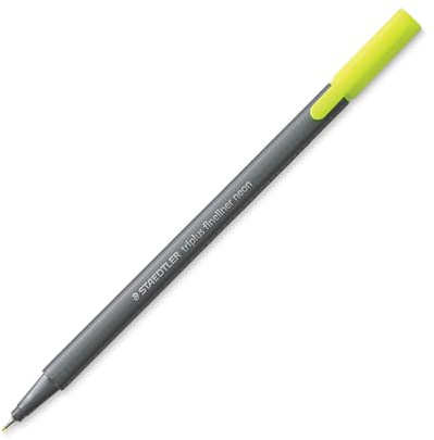 Fineliner Triplus neon-gelb