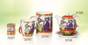 b + d Jumbo Becher 'Evi' Porzellan 0,75 l