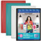 OXFORD Porte Vue Polyvision A4 200 vues / 80 pochettes Couverture Polypro Opaque Couleur Aléatoire