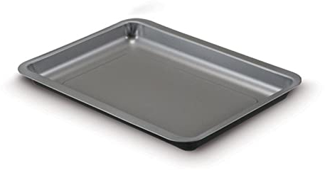 Guardini, Teglia rettangolare 32x37 cm, Acciaio con rivestimento antiaderente, Nero e Grigio, Made in Italy, Linea Happy Hour