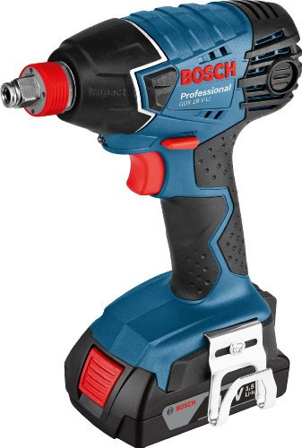Bosch GDX 18 V-LI - Atornillador de impacto (18V, 1.8 kg) Negro, Azul