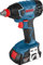 Bosch GDX 18 V-LI - Atornillador de impacto (18V, 1.8 kg) Negro, Azul