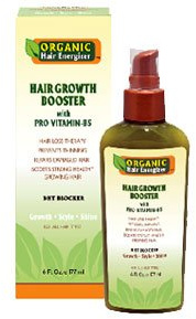 Organic Hair Energizer Hair Growth Booster with Pro Vitamin B5, 177 ml