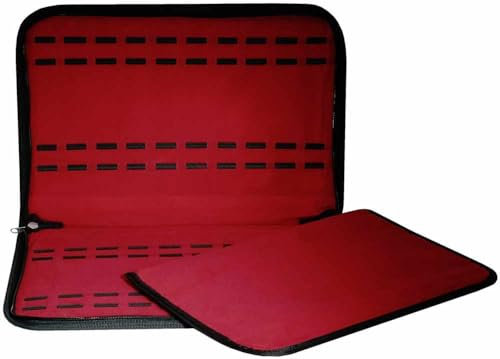 Portaorologi da Viaggio Scatola custodia Astuccio per 20-40 orologi in eco pelle