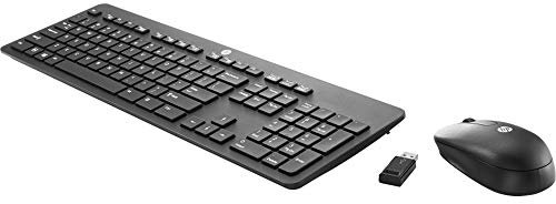 HP Wireless Business Slim Keyboard - Italian Layout (Wireless, RF Wireless, Black, Battery, Alkaline, PC/server)