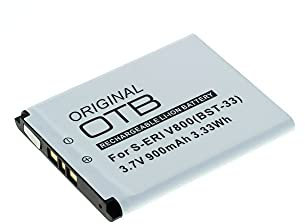 Battery for Sony Ericsson K800/V800/W900/P990 BST-33