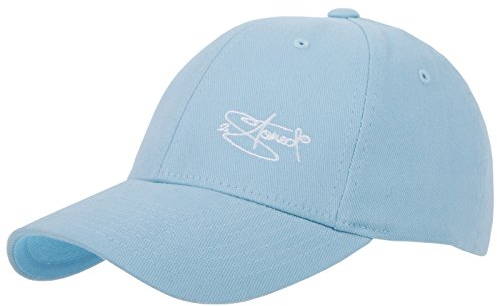 2Stoned Flexfit Baseball Cap Classic Carolina Blue mit Stick Größe S/M (56 cm - 58 cm) für Damen, Herren und Jugendliche
