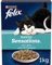 FELIX Seaside Sensations Katzenfutter trocken, mit Lachs und Gemüse, 1er Pack (1 x 1kg)