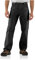 Carhartt Herren Canvas Arbeitslatzhose B151, Schwarz, 36W / 32L
