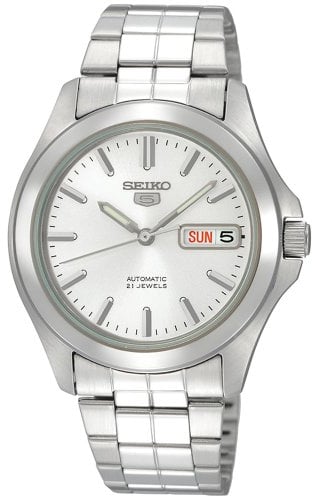 Seiko - SNKK87K1 - Montre Homme Analogique Automatique avec Bracelet en Acier Inoxydable