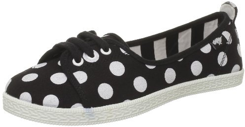 ROCKET DOG Penny Womens Ballet pumps PENNYDO Black/White 3 UK, 36 EU
