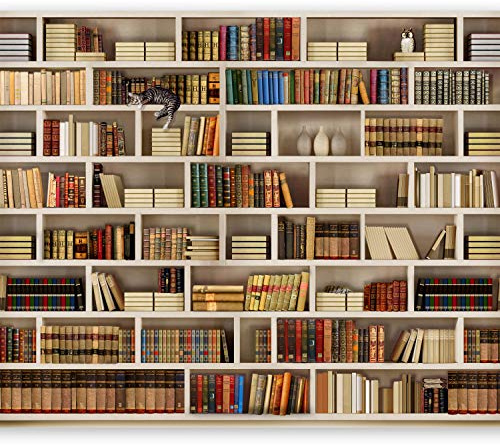 Wallpaper, 350x256 cm, Non-Woven, Murals, Wall, Mural, Wall Mural, 3D | modern, book