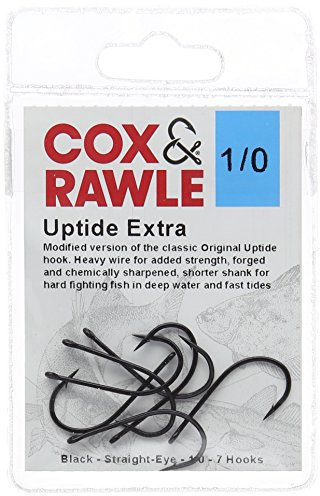 Cox & Rawle Up Tide Extra Hook - Black, Size 1/0