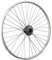 28 Zoll Hinterrad YAK19 / 7 Fach Shimano Schraubkranz - Silber