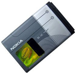 Original Nokia Ersatzakku BL-5C von Trendline24 für NOKIA 1100 / 1101 / 1110 / 1110i / 1112 / 1600 / 2300 / 2310 / 2600 / 2610 / 2626 / 3100 / 3120 / 3650 / 3660 / 6030 / 6085 / 6086 / 6230 / 6230i / 6270 / 6600 / 6630 / 6670 / 6680 / 6681 / 6820 / 6822 / 7600 / 7610 / E50 / E60 / N70 / N71 / N72 / N91 / N-GAGE