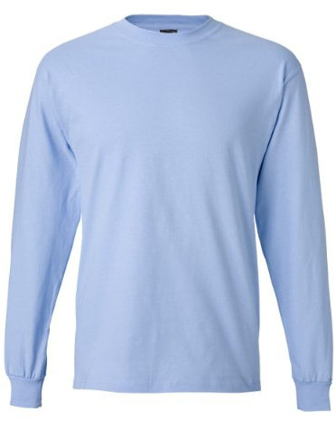 Hanes Men's Long Sleeve Crewneck Beefy T-Shirt