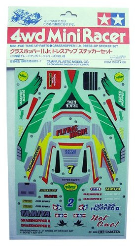 Tamiya 15043 Mini 4WD Sticker Set Aufkleber