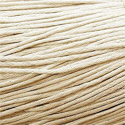 Présentoirs pour Bijoux Accessoires création Fil Coton ciré 2 mm (10 mètres) Beige