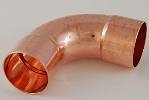 2x Kupferfitting Bogen 35 mm 90 Grad 5002a i/i Lötfitting copper fitting CU