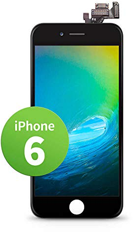 GIGA Fixxoo Display für iPhone 6 in A+ Qualität | Austausch-Display für iPhone 6 mit voller Farbechtheit und Perfekter Passform | Screen in überragender Qualität | Display Retina LCD