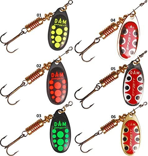 Effzett - Standard Spinner Silver Schwarz Dot / 3G