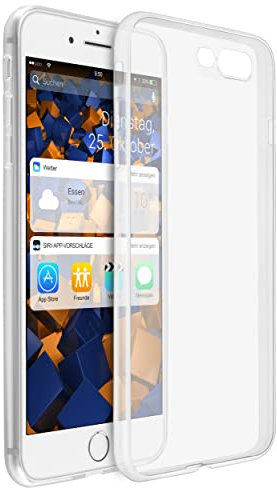 mumbi Hülle kompatibel mit iPhone 7 / 8 Handy Case Handyhülle double GRIP, schwarz