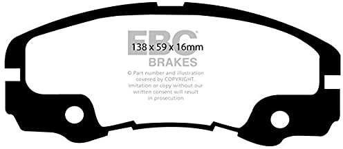 EBC Brakes DP973/2 Blackstuff Bremsbeläge