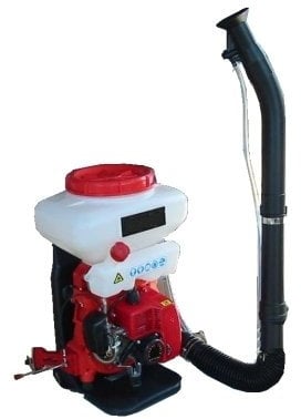 Atomizzatore/Irroratore/Nebulizzatore/Spruzzatore/Polverizzatore/Soffiatore/Sanificatore a Spalla/Zaino Motore Scoppio 41,5cc Serbatoio 14lt. per Disinfestazioni, Sanificazioni e Trattamenti di piante