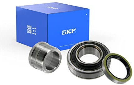 SKF Radlagersatz mit Wellendichtring VKBA 3970 Position Hinterachse Außendurchmesser 72 mm Höhe 111 mm Länge 111 mm Breite 84 mm - OE Qualität