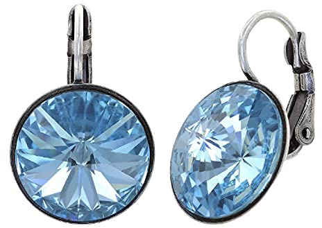 Konplott Ohrringe Rivoli aquamarin, blau(blau), Gr. -