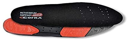 Cofra SO-MET-00.N39 METATARSAL SUPPORT Antistatisches Metatarsal-Gel-Fußbett, Größe 39