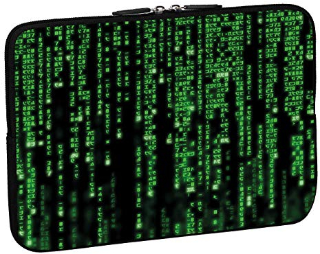 PEDEA Borsa Custodia per Laptop 17,3 pollici neoprene, matrix