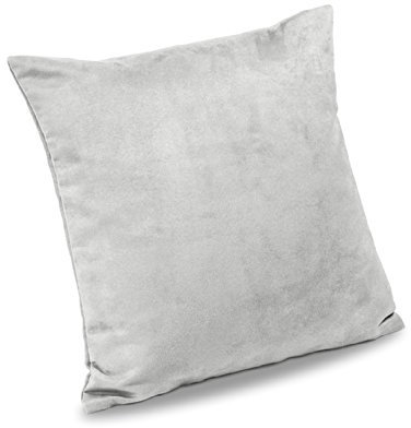 Albani Relaxing Moments Athen, Kissenbezug aus Wildlederimitat, 40x40 cm, Silber, 261524