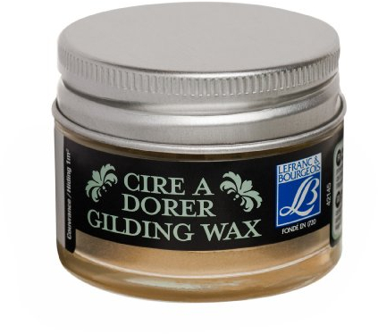 Lefranc Bourgeois Cire à Dorer Pot 30ml Or Pâle