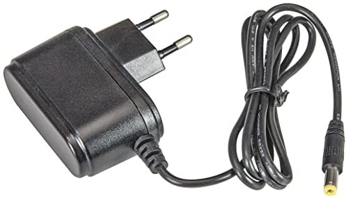 Vimar 46ALI.010 Alimentatore 100-240 Vac 50/60 Hz, Spina 2P europlug Integrata, Uscita con connettore Jack Standard 12 Vdc 1 A, Potenza Massima 18 W