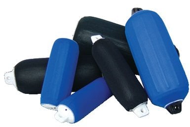 TAYLOR MADE PRODUCTS 5042 Traditionelle Bootsfender Stiefel, 2 Stück, Abdeckungen 6 x 15 und 6,5 x 58,4 cm Fender, schwarz