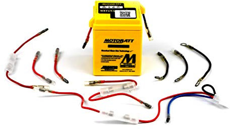 MotoBatt Batterie AGM QuadFlex MBT6N4 (6 V 4 A) activée en usine sans entretien