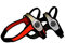 Tre Ponti Geschirr Primo Carbon schwarz 50-65 cm bis ca. 10-20 kg
