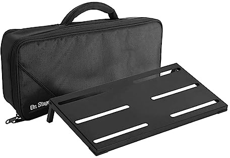 On-Stage Gitarren-Pedalboard und Tasche