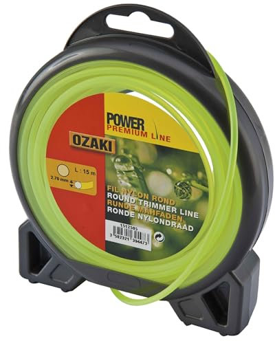 Greenstar 3877 Coque fil nylon rond Prémium Line Ozaki 15 m x ø 2,70 mm