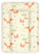 Ceba Baby® Wickelauflage - weiche Wickelunterlage - Baby Wickeltischauflage - 50x70 cm - Abwaschbar - OEKO-TEX® Standard 100 - Made in EU - Fuchs - 50 x 70 cm