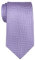 Retreez Corbata de microfibra a rayas en espiguilla para hombres Morado