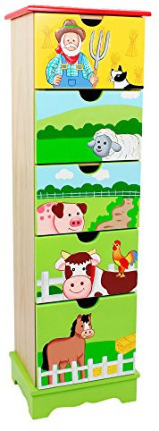 Fantasy Fields Spielzeug Möbel Happy Farm 5 Schubladenschrank -TD-11323A